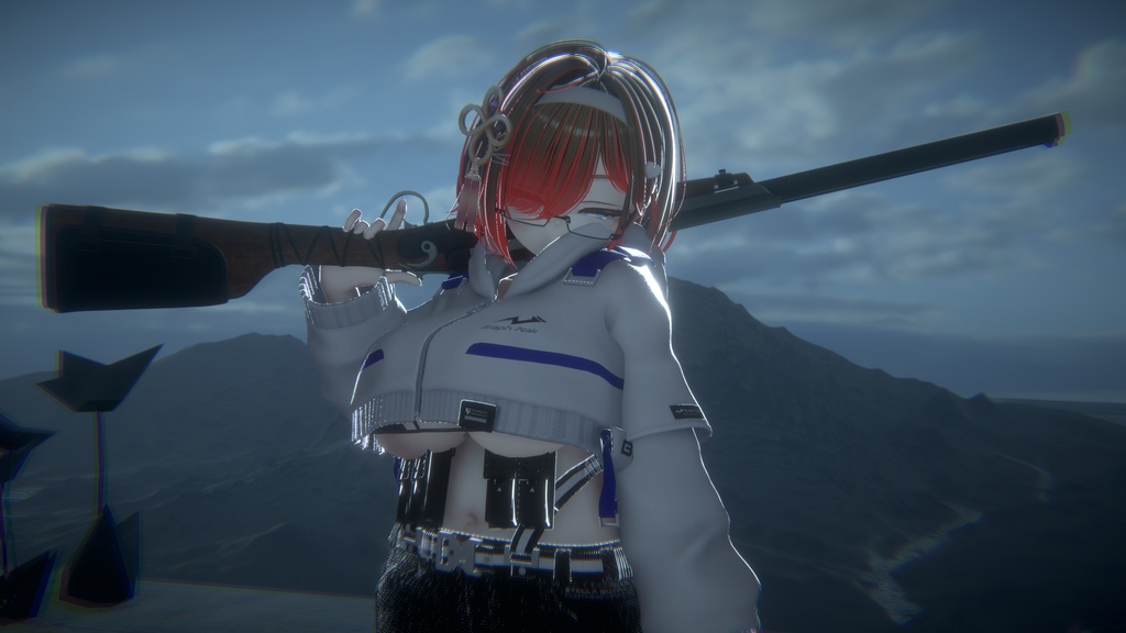 【ギミック付き3Dモデル】Lycaon SP-リカオン・スペシャル-【ダブルバレルショットガン】