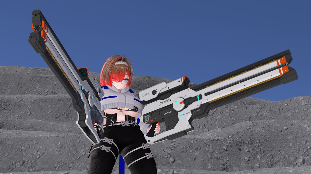 【ギミック付き3Dモデル】EML-RL03 GUNGNIR-グングニル-【レールガン】