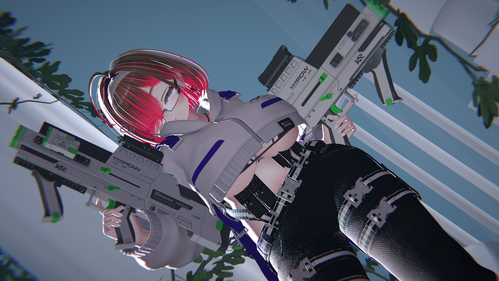 【ギミック付き3Dモデル】355MultiplierPDW-355マルチプライヤー-【大容量PDW】