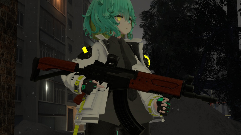 【ギミック付き3Dモデル】Viktorovich-ヴィクトロヴィチ-【アサルトライフル】