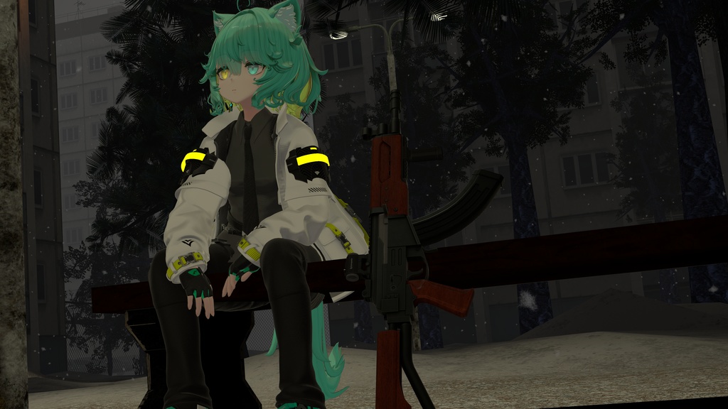 【ギミック付き3Dモデル】Viktorovich-ヴィクトロヴィチ-【アサルトライフル】