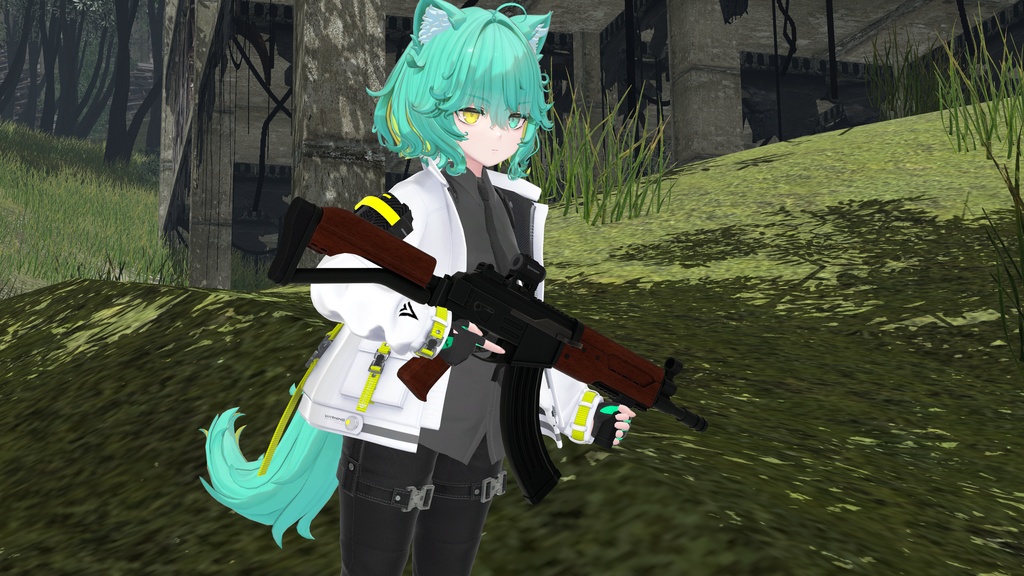 【ギミック付き3Dモデル】Viktorovich-ヴィクトロヴィチ-【アサルトライフル】