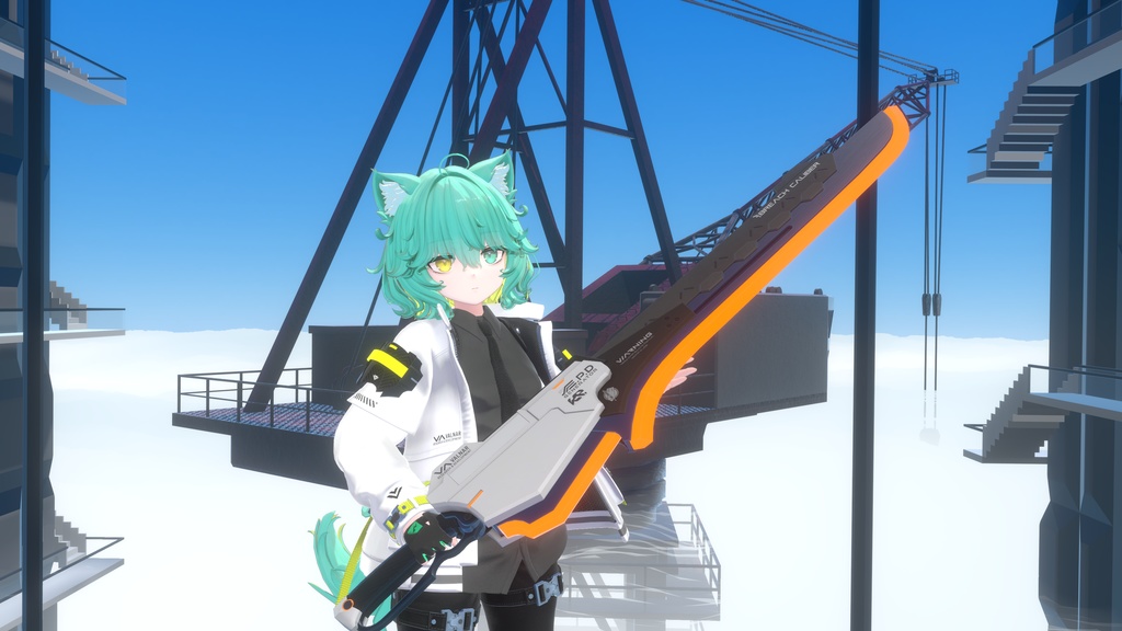 【12/25までセール中】【ギミック付き3Dモデル】BreachCaliber-ブリーチキャリバー-【ヴァリアブルガンブレード】