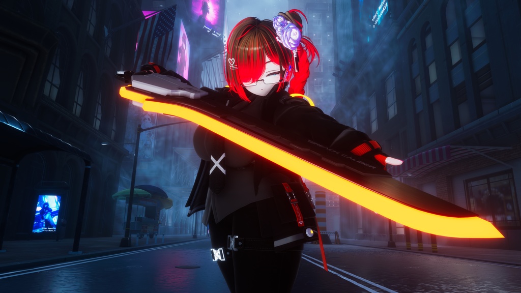 【12/25までセール中】【ギミック付き3Dモデル】BreachCaliber-ブリーチキャリバー-【ヴァリアブルガンブレード】