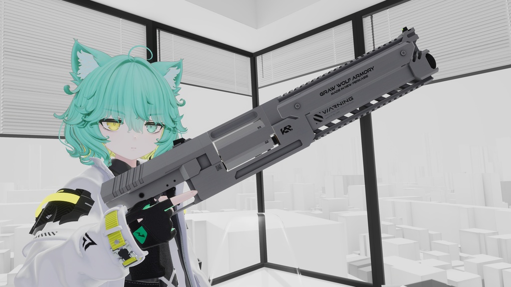 【12/31まで50%OFFセール中】【ギミック付き3Dモデル】Razing Raptor-レイジングラプター-【大口径リボルバー】