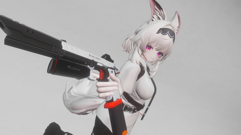 【1/21-1/29 販売開始SALE!】【ギミック付き3Dモデル】HainTera-ハインテラ-【バーストハンドガン】