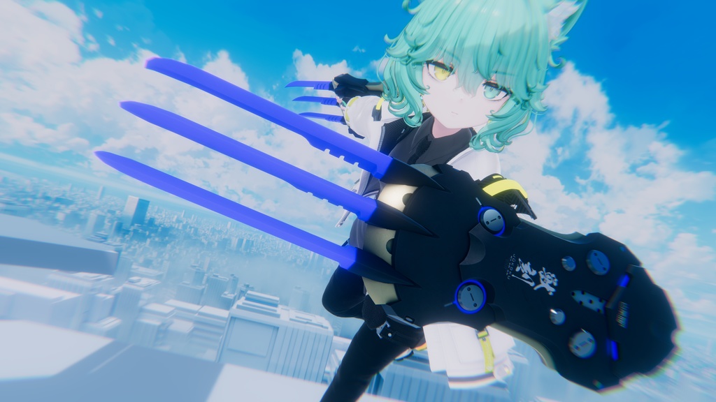 【1/30-2/7 販売開始SALE!】【ギミック付き3Dモデル】獣刻-ジュウコク-【サイバークロー】