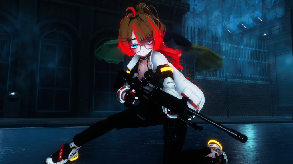 【2/10-2/18 販売開始SALE!】【ギミック付き3Dモデル】HeadMarker-ヘッドマーカー-【バトルライフル】