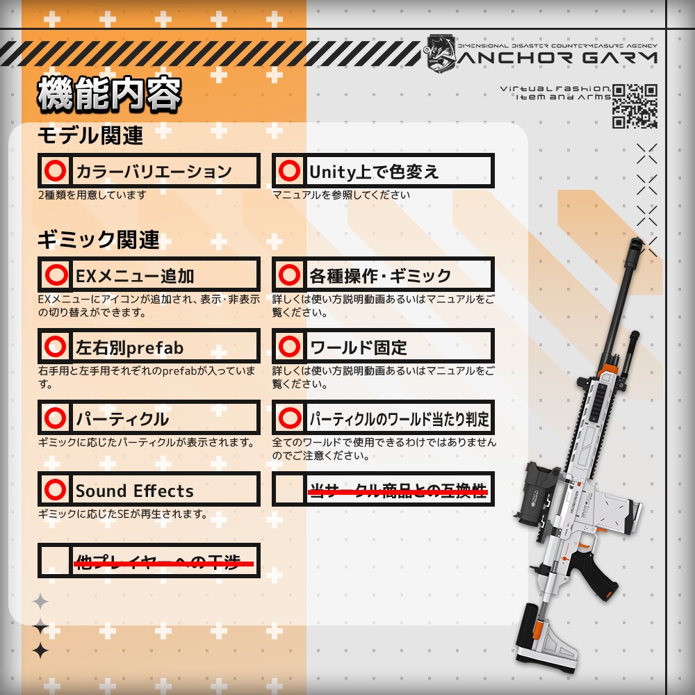 【2/10-2/18 販売開始SALE!】【ギミック付き3Dモデル】HeadMarker-ヘッドマーカー-【バトルライフル】