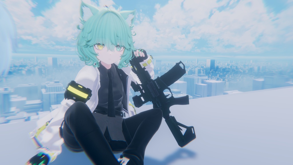 【2/13-2/21 販売開始SALE!】【ギミック付き3Dモデル】ELR-15 EX-CALIBUR-エクスカリバー-【アサルトライフル】