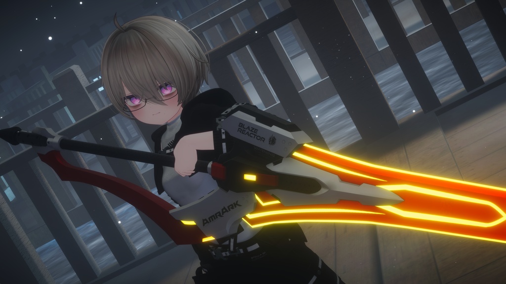 【2/24-3/4まで50%オフ】【ギミック付き3Dモデル】BlazeReactor-ブレイズリアクター-【スローイングブレード】