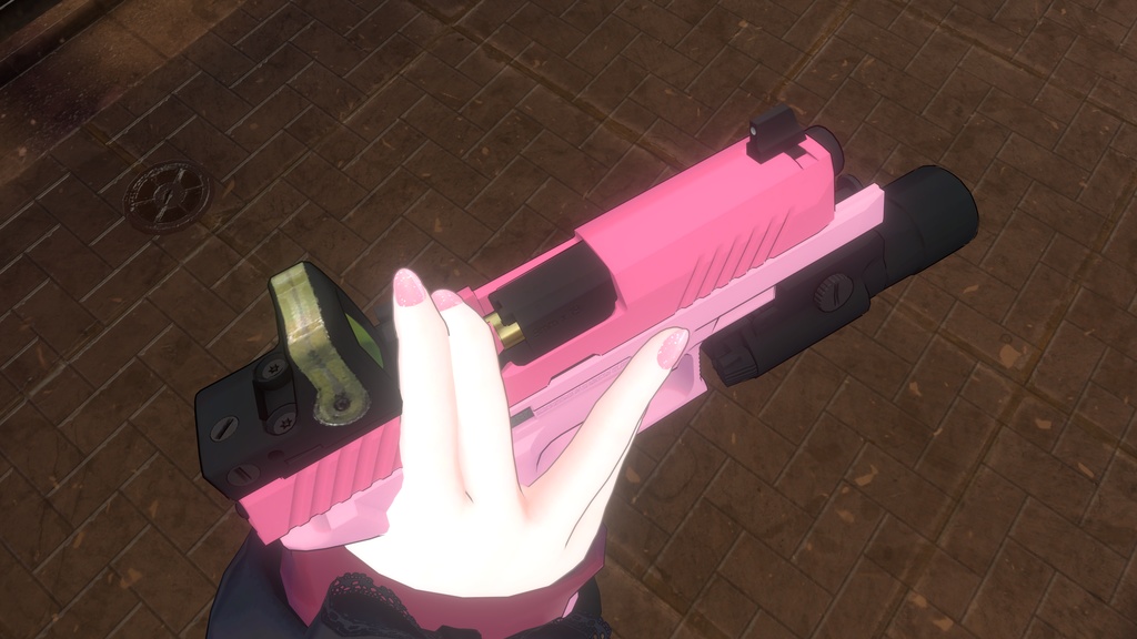 【2/28-3/8まで50%オフ】【ギミック付き3Dモデル】Blitz-ブリッツ-【ハンドガン】