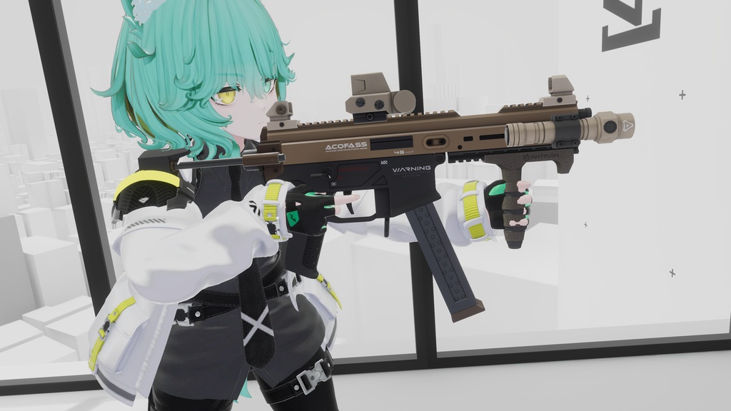 【3/20-3/22まで50%OFFセール中】【ギミック付き3Dモデル】GRIFFITHS-グリフィス-【サブマシンガン】