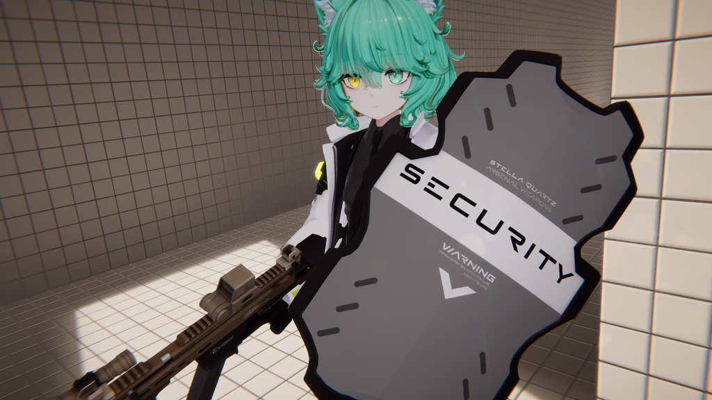 【ギミック付き3Dモデル】Taurus-タウルス-【ライオットシールド】