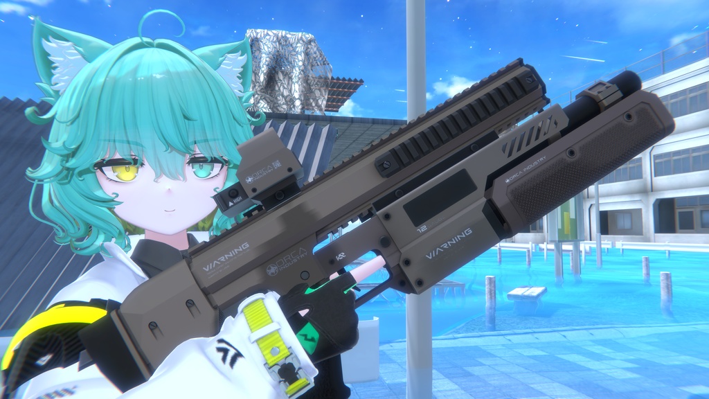 【4/12-4/14販売開始50%OFFSALE!!】【ギミック付き3Dモデル】BABYKNOCKER-ベイビーノッカー-【アドオン式ショットガン】