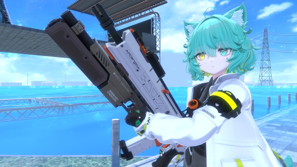 【4/12-4/14販売開始50%OFFSALE!!】【ギミック付き3Dモデル】BABYKNOCKER-ベイビーノッカー-【アドオン式ショットガン】