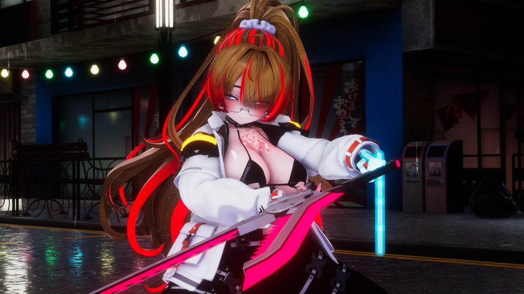 【ギミック付き3Dモデル】Albireo-アルビレオ-【シザーブレード】