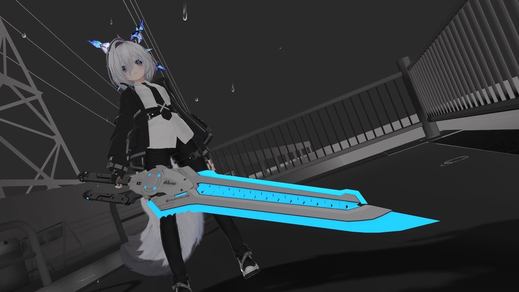 【ギミック付き3Dモデル】Albireo-アルビレオ-【シザーブレード】