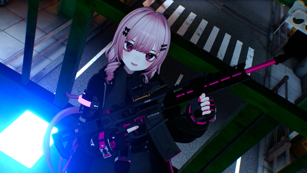 【ギミック付き3Dモデル】ShadowSpirit-シャドウスピリット-【アサルトライフル】
