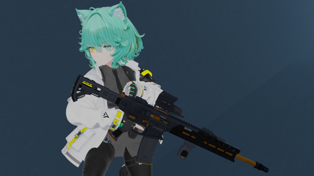 【ギミック付き3Dモデル】ShadowSpirit-シャドウスピリット-【アサルトライフル】
