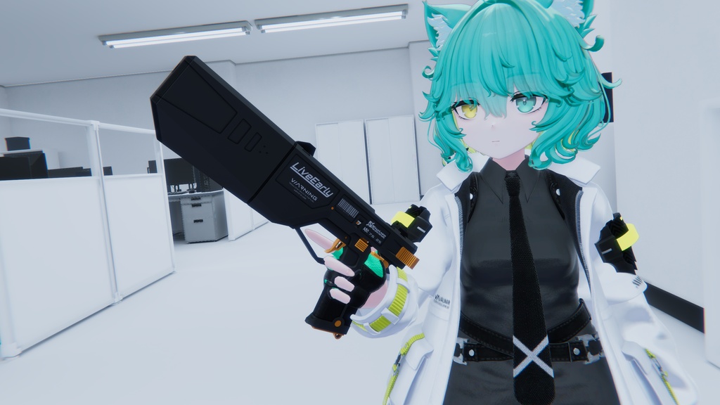 【6/23-6/25の期間50%OFF】【ギミック付き3Dモデル】LiveEarly-ライブアーリー-【消音特殊ピストル】