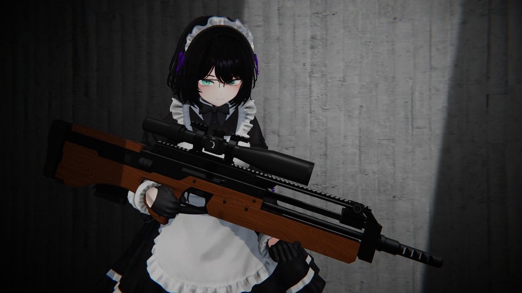 【6/30-7/2まで50%OFFSALE中】【ギミック付き3Dモデル】Geist308-ガイスト308-【セミオートスナイパーライフル】
