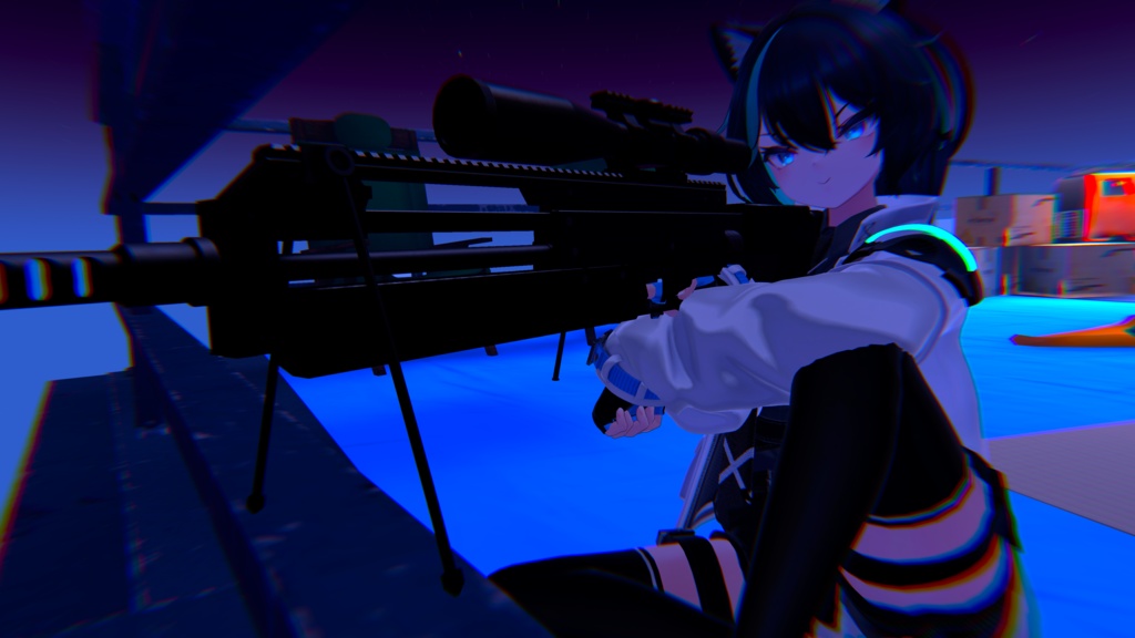 【6/30-7/2まで50%OFFSALE中】【ギミック付き3Dモデル】Geist308-ガイスト308-【セミオートスナイパーライフル】