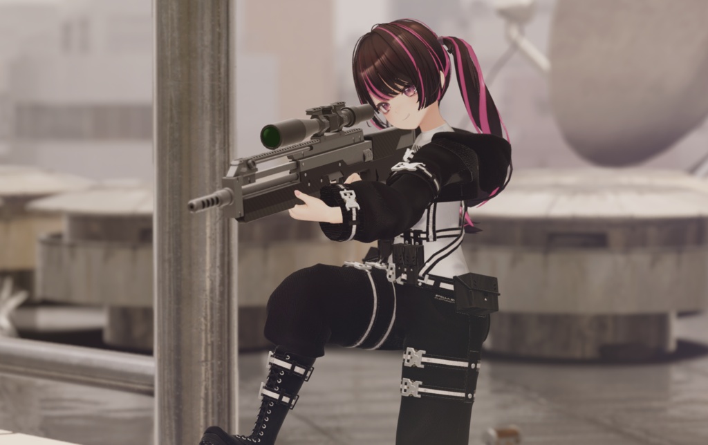 【6/30-7/2まで50%OFFSALE中】【ギミック付き3Dモデル】Geist308-ガイスト308-【セミオートスナイパーライフル】