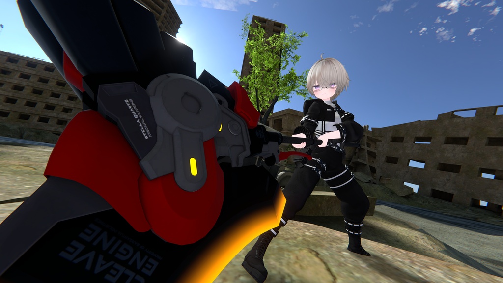 【7/21 15:00-7/23まで50%OFF】【ギミック付き3Dモデル】CleaveEngine-クレイヴエンジン-【パワードメックアックス】