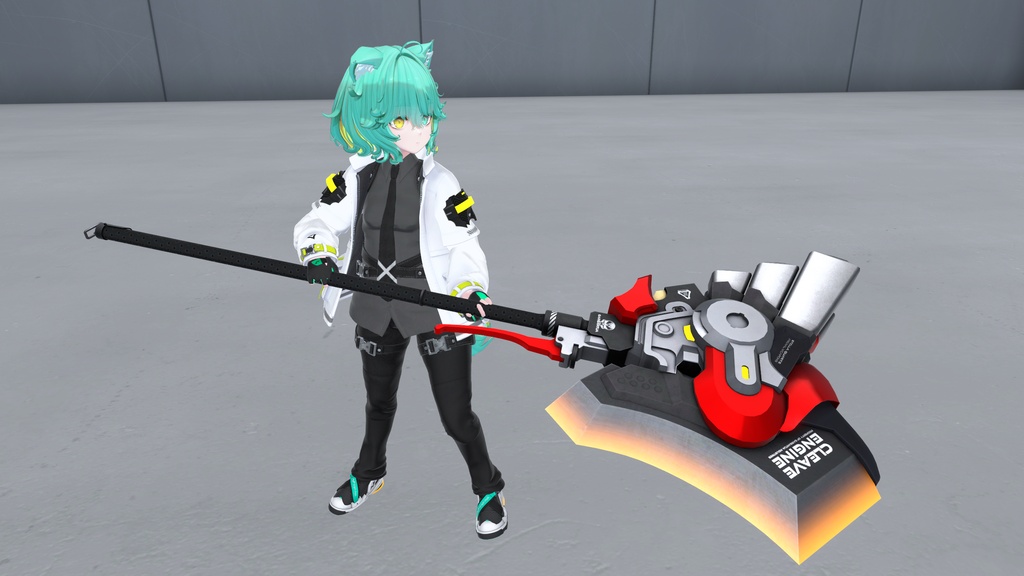 【7/21 15:00-7/23まで50%OFF】【ギミック付き3Dモデル】CleaveEngine-クレイヴエンジン-【パワードメックアックス】