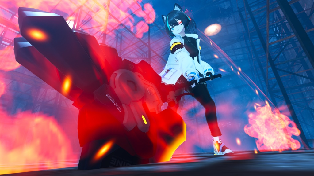 【7/21 15:00-7/23まで50%OFF】【ギミック付き3Dモデル】CleaveEngine-クレイヴエンジン-【パワードメックアックス】