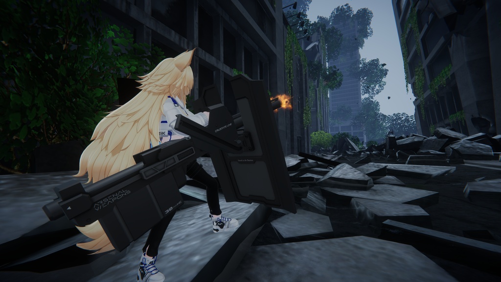 【7/2815:00 -7/30までの期間50%OFF】【ギミック付き3Dモデル】BastionBringer-バスティオンブリンガー-【変形シールドキャノン】