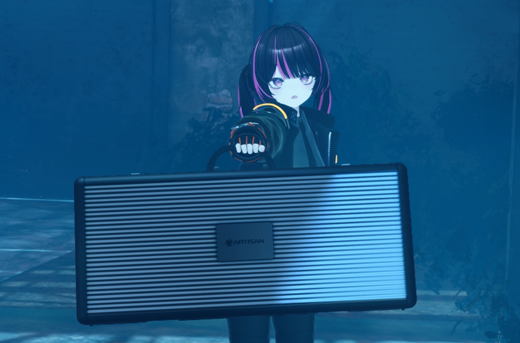 【ギミック付き3Dモデル】WeaponCase02-ウェポンケース02-【ジュラルミンケース】