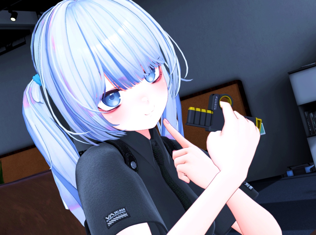 【ギミック付き3Dモデル】Cliptty-クリプティ-【フィジェットトイ】