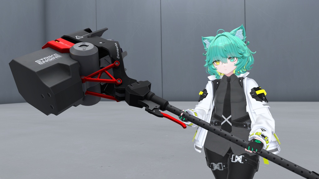 【10/06 15:00 - 10/10までSALE中】【ギミック付き3Dモデル】StrikeEngine-ストライクエンジン-【ブーストハンマー】