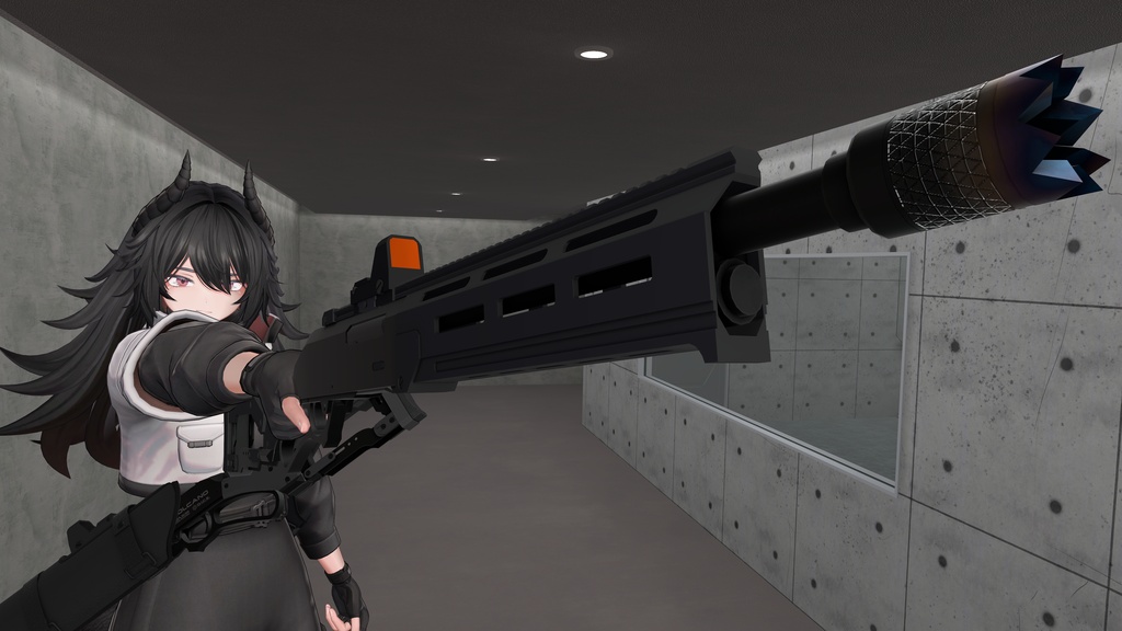 【10/16 20:00-10/20まで50%OFFセール】【ギミック付き3Dモデル】VOLCANO-ボルカノ-【レバーアクションショットガン】