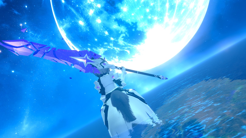 【10/24 15:00-11/03まで50%OFF】【ギミック付き3Dモデル】StarryKnightsSwordSpear-星騎士の剣槍-【剣槍】