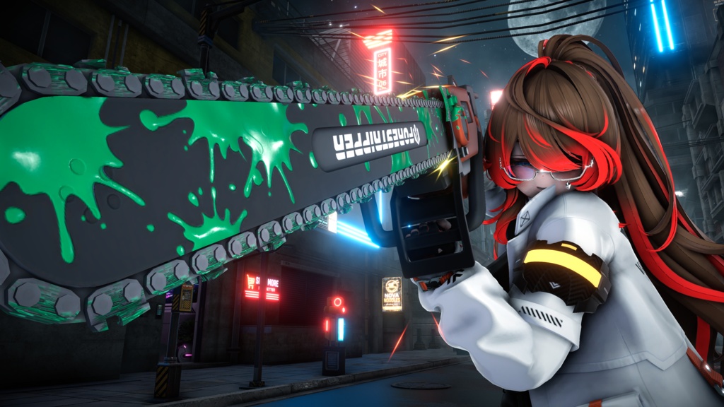 【10/27 15:00 - 11/03まで50%OFFSALE】【ギミック付き3Dモデル】ForestRipper-フォレストリッパー-【エンジンチェーンソー】