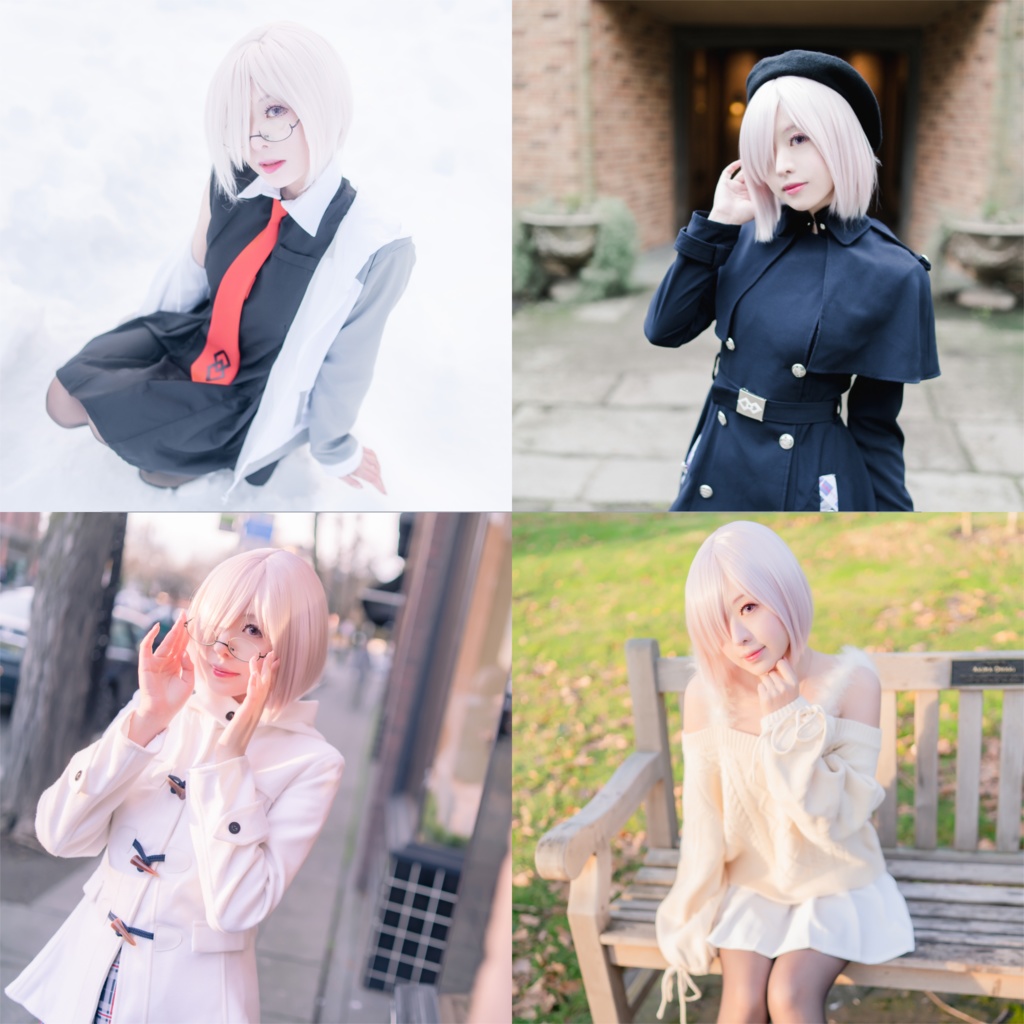 マシュ・キリエライト コスプレ写真セットマシュ・キリエライト コスプレ写真セット