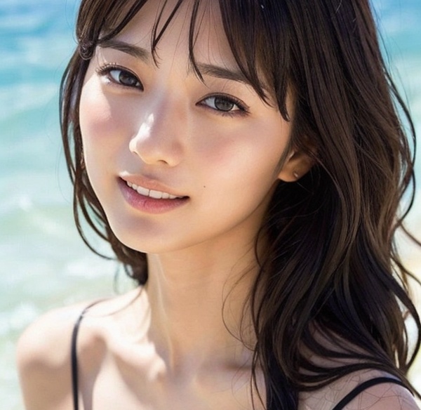 ✅【グラビア美女#4】高品質でビーチに花を咲かせるビキニグラビア美女