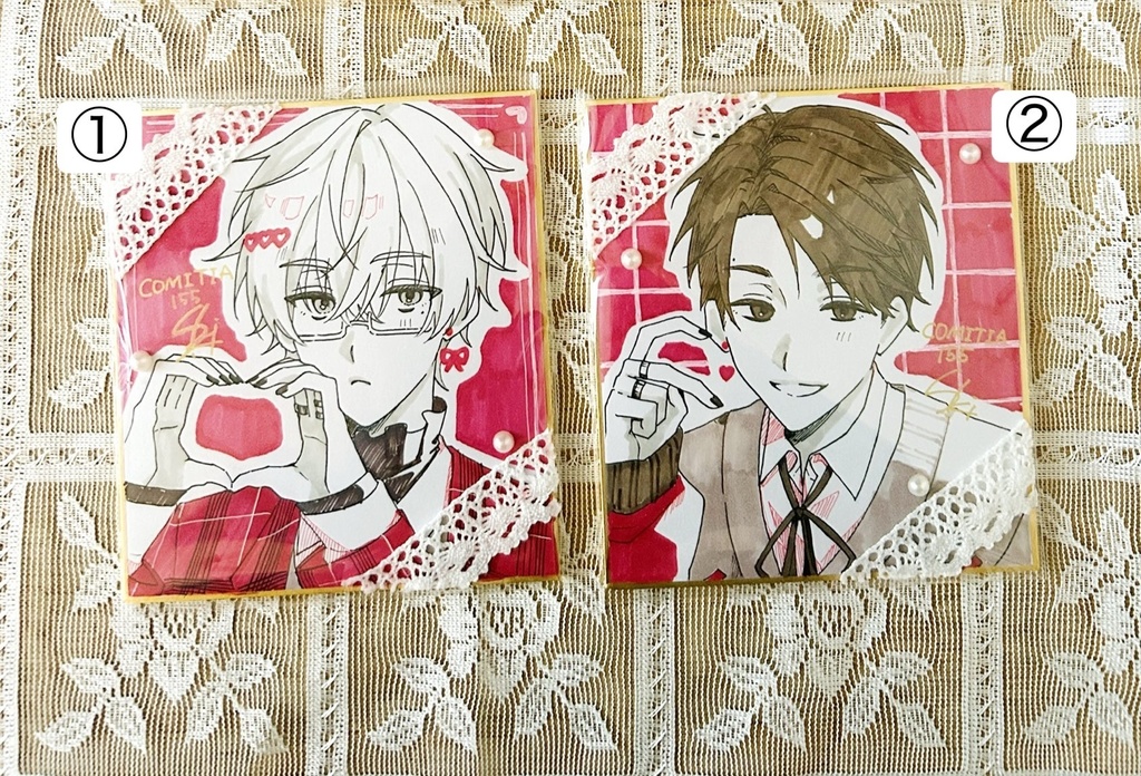 【コミティア155】直筆サイン入り色紙