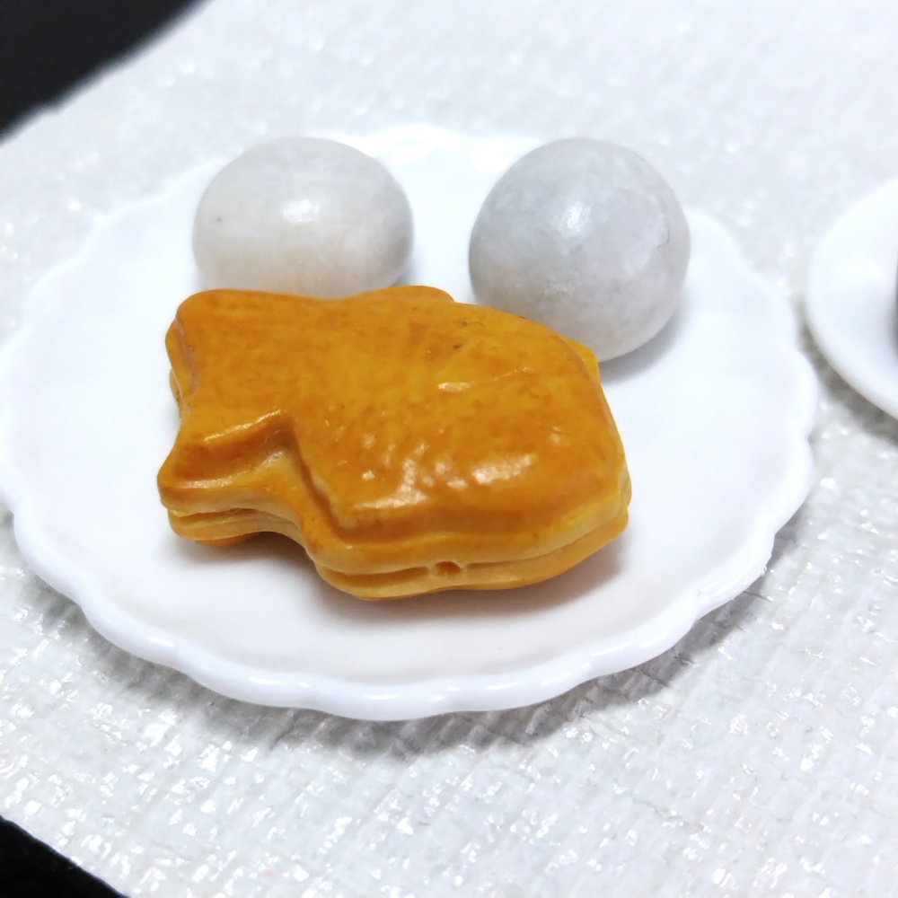 小さな同居人のためのおやつ/たい焼き・大福・お団子セット