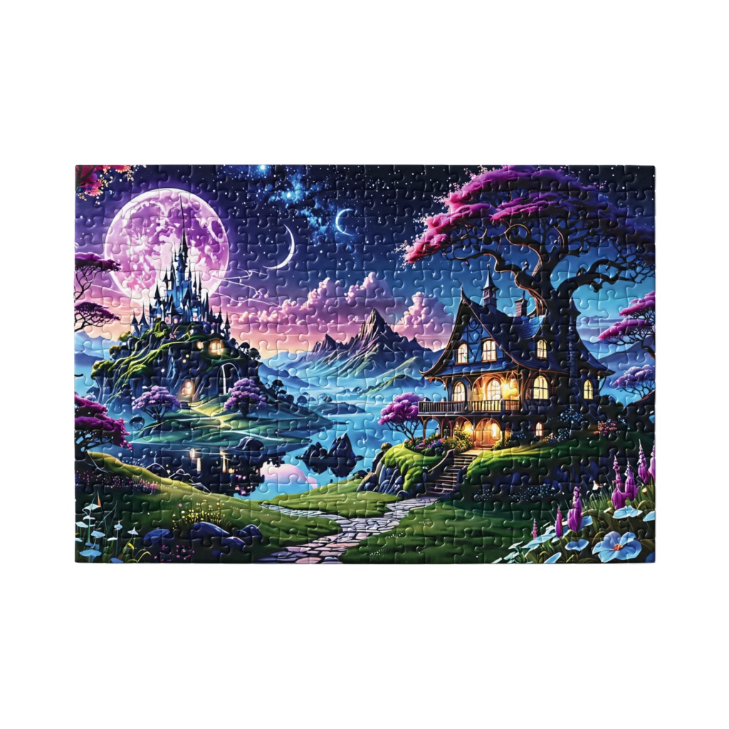 An epic dreamy fantasy landscape PUZZLE(300p)