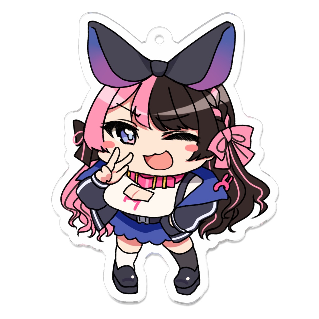 【非公式】橘ひなの（みみたやのすがた）アクリルキーホルダー