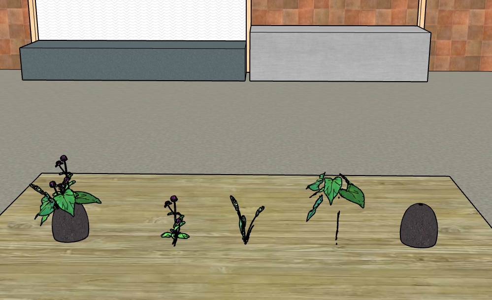 千日紅とエノコログサとさつまいも 無料版