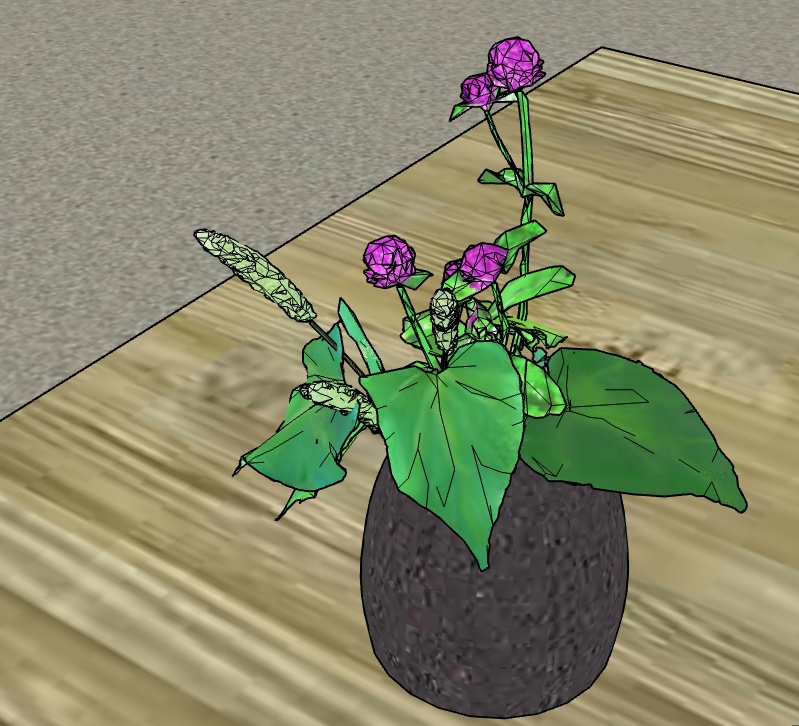 千日紅とエノコログサとさつまいも 無料版