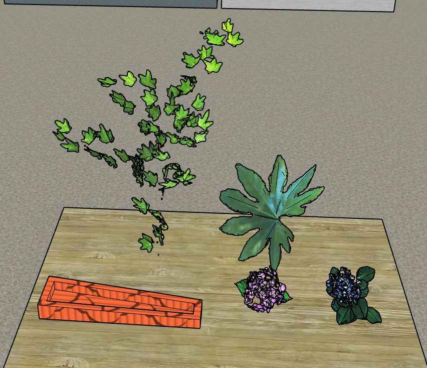 アジサイとカエデとヤツデ 無料版