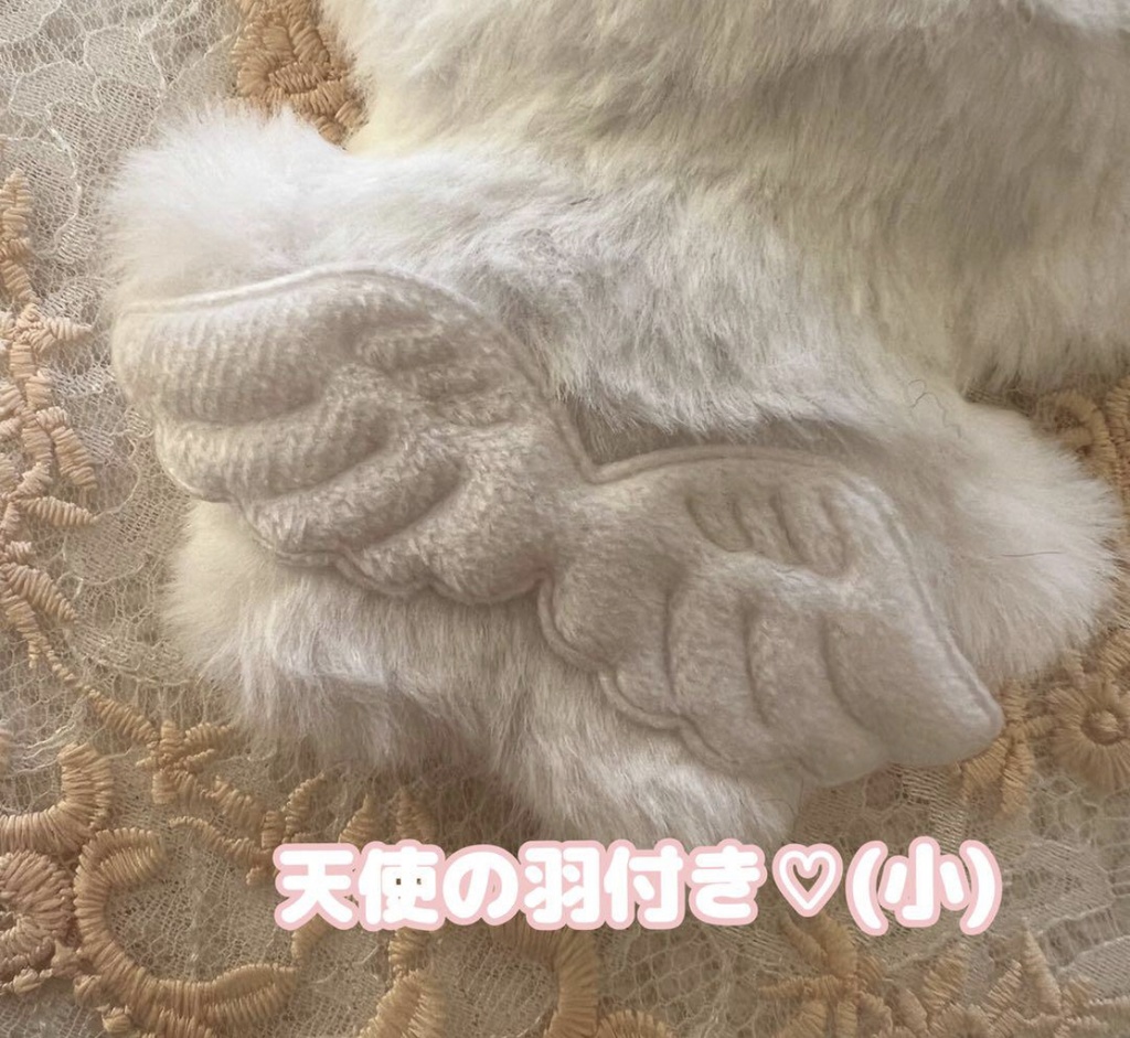 #06(No649) 12-15cm ぬい服 着ぐるみ ねこ耳 推し活