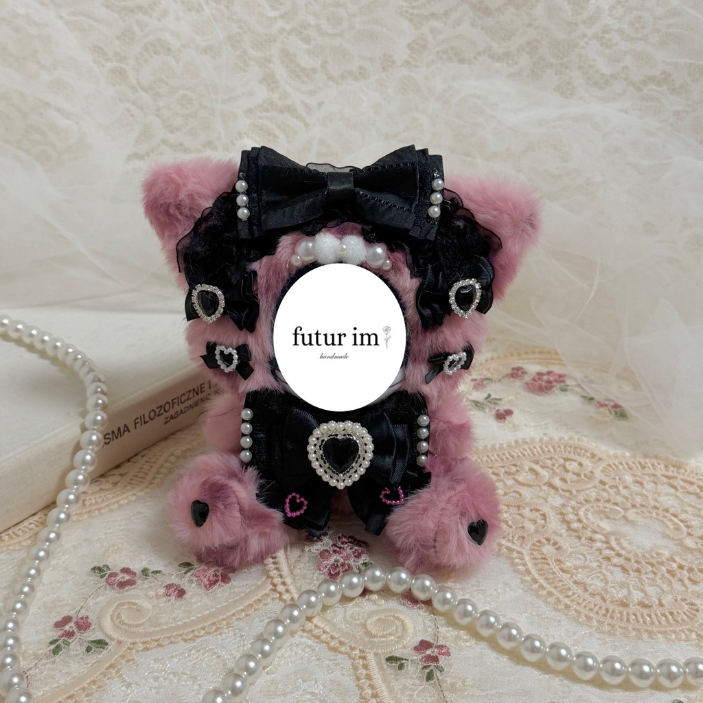 #06(No984) 11-12cm ぬい服 着ぐるみ ねこ耳 推し活