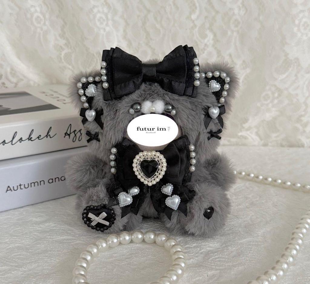 #06(再販024) 10cm ぬい服 着ぐるみ 猫耳 推し活